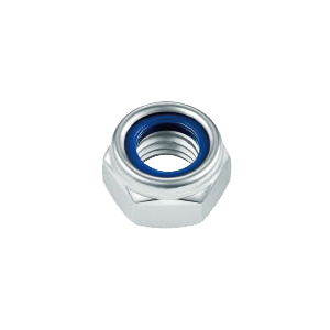 Hex Nut With Plastic Insert